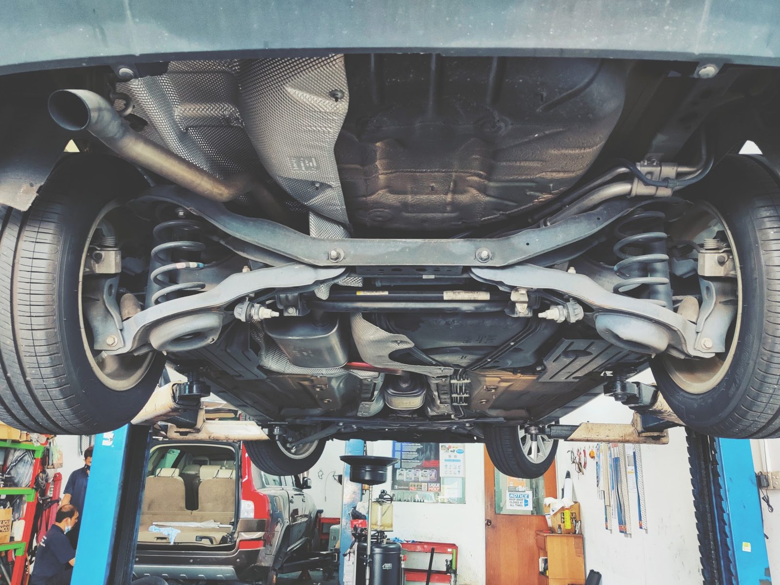 Inside Allen Motor Workshop in Sin Ming